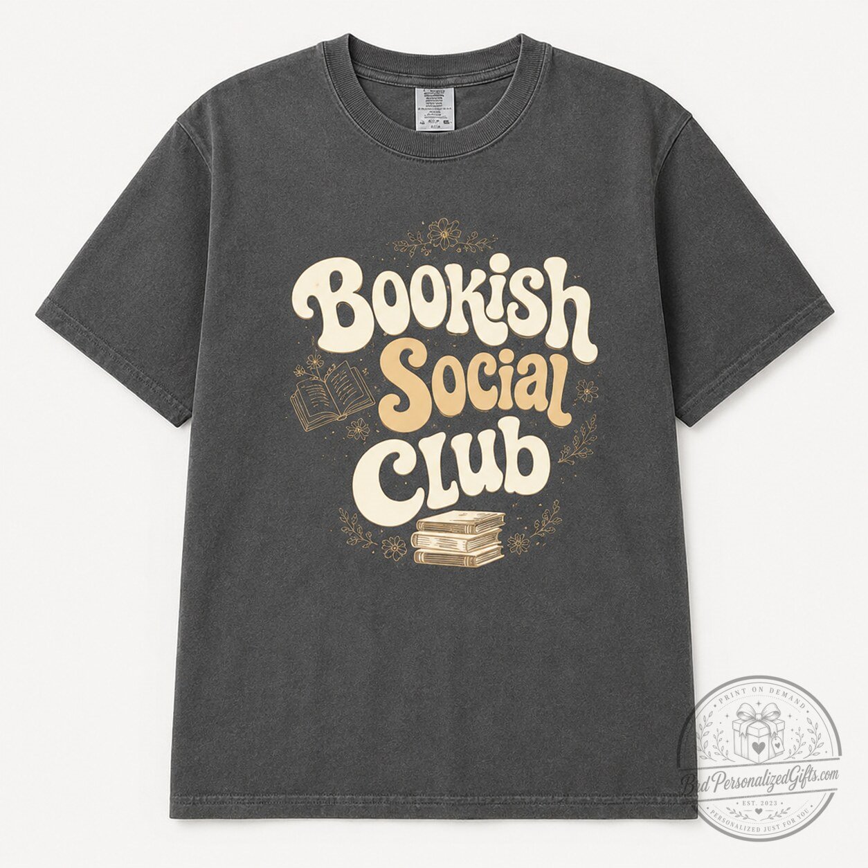 Bookish Social Club Vintage Graphic T-Shirt